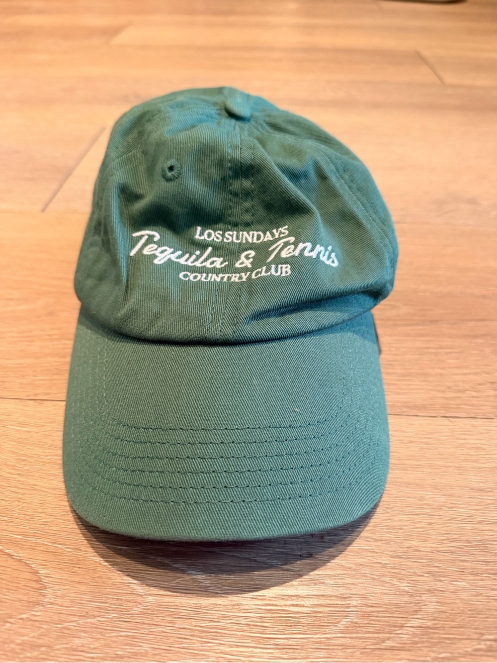 Los Sundays 'Tequila & Tennis' Green Baseball Cap